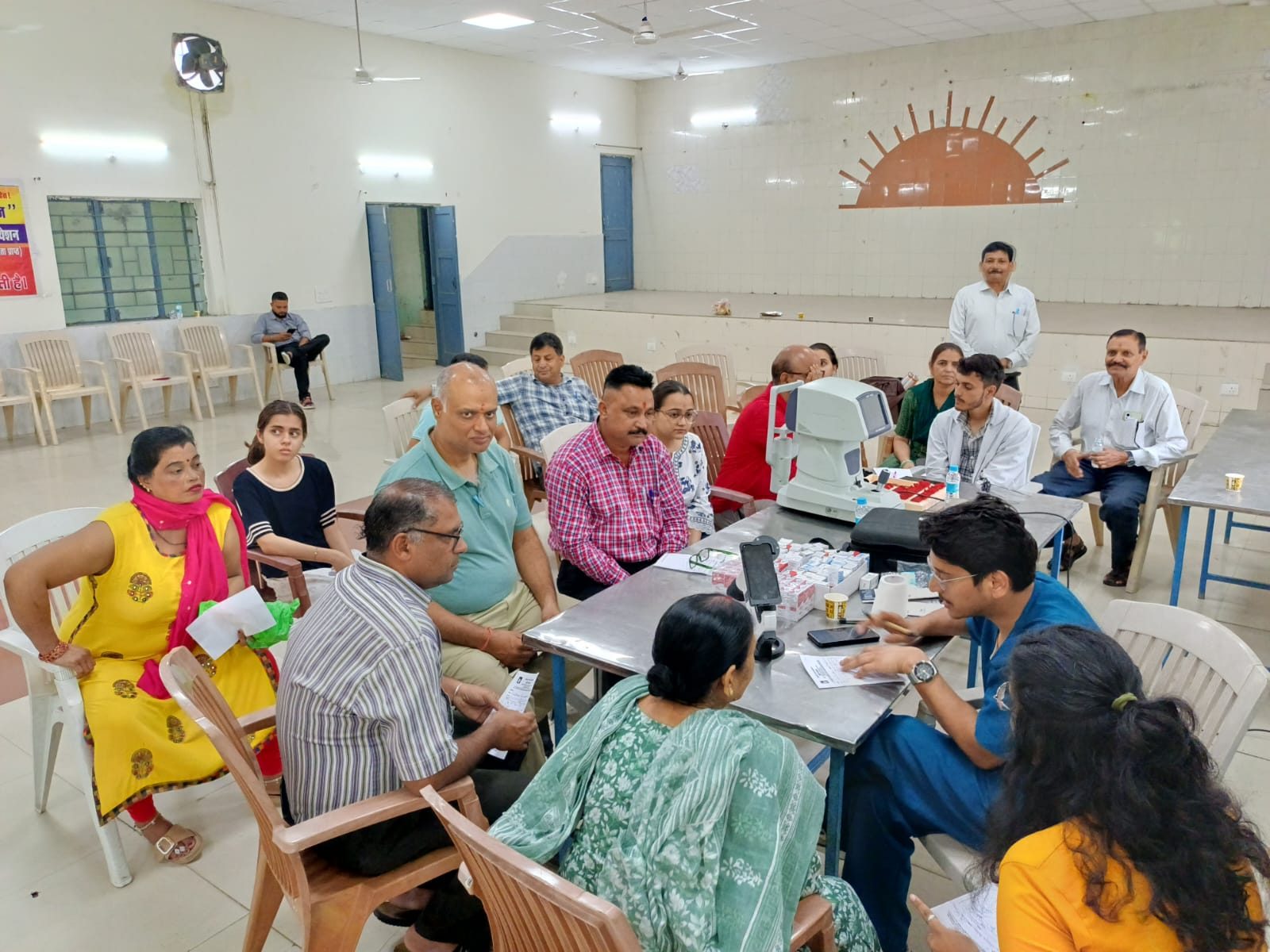 Health camp organized for community members